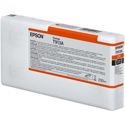 Tinta Epson T913A00 Naranja 200 ml.